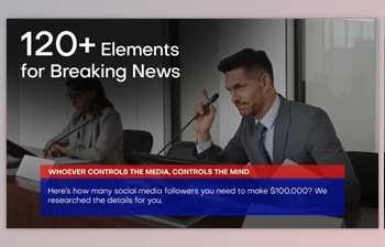 Download Broadcast News Package Animated <span class='badge badge-warning'>Titles</span>, Lower Thirds and Lower Bands for Premiere Pro (<span class='badge badge-warning'>Videohive</span> 35881515)