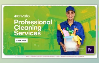 Download Professional Cleaning <span class='badge badge-warning'>Services</span> Promo (Videohive 35987732)