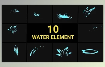 Download <span class='badge badge-warning'>Water</span> Element Pack (Videohive 35997037) - AE Project