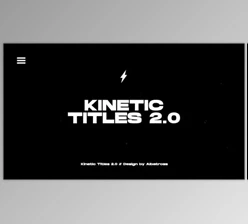 Download MotionArray Kinetic Titles 2.0 976423
