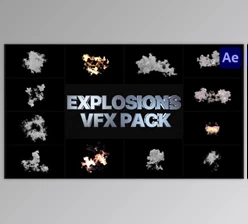 Download VFX Explosions for After Effects (Videohive 36064559) - AE Project