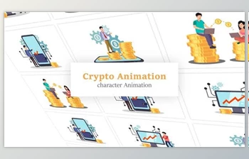 Download <span class='badge badge-warning'>Cryptocurrency</span> Scene Animation Pack (Videohive 36080482) - AE Project