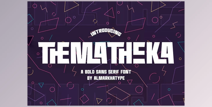 Download Thematheka – Bold Display Sans
