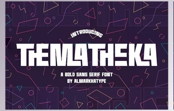 Download Thematheka – Bold <span class='badge badge-warning'>Display</span> Sans