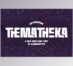 Download Thematheka – Bold Display Sans