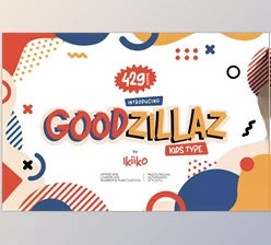 Download Goodzillaz – Kids Type Font