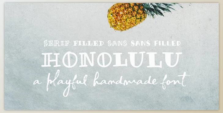 Download Honolulu Font Family – 8 Fonts