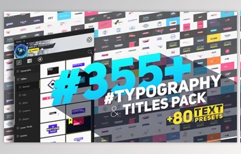 Download <span class='badge badge-warning'>BIG</span> PACK OF TYPOGRAPHY | ATOM (<span class='badge badge-warning'>Videohive</span> 23584216)