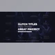 Download Glitch Titles (Videohive 36155279) - AE Project