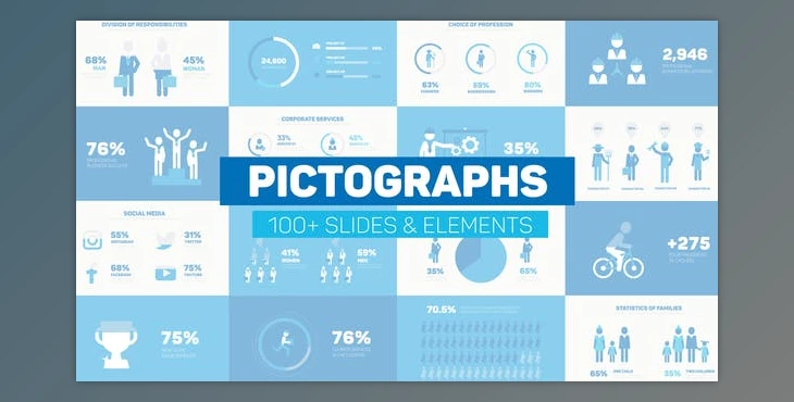 Download Pictogram Infographics (Videohive 34741892) - AE Project