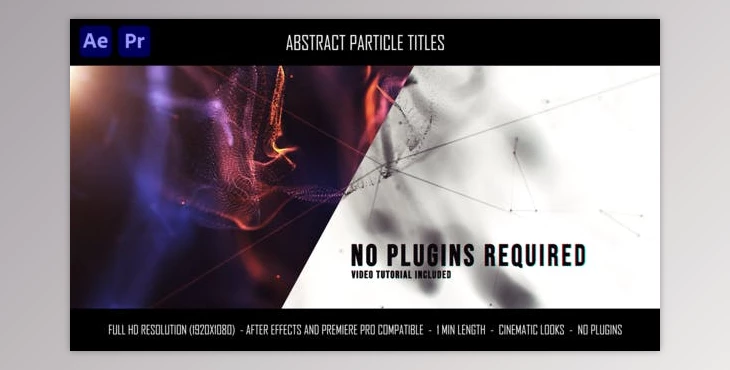 Download Abstract Particle Titles (Videohive 36137646) - AE Project