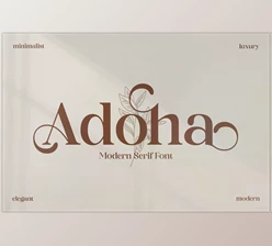 Download Adoha Serif Font Creativemarket 6975938