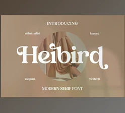 Download Heibird Serif Font Creativemarket 6975933