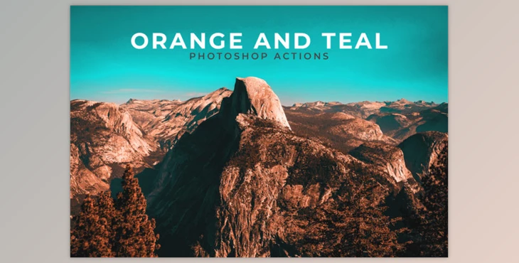 Download Orange & Teal – Photoshop Actions
