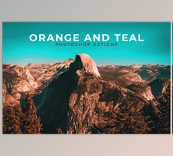 Download Orange & Teal – Photoshop Actions