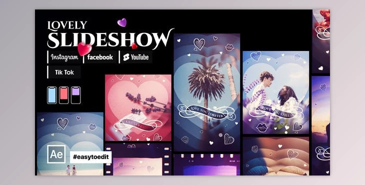 Download Instagram Stories Lovely Slideshow (Videohive 36182195) - AE Project