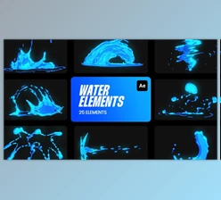 Download Water Cartoon FX for After Effects (Videohive 36189143) - AE Project