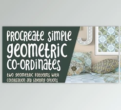 Download Easy Geometric Patterns in Procreate