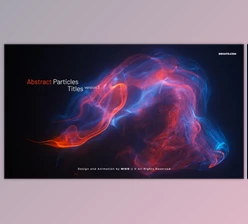 Download Abstract Particles Titles V3 (Videohive 35989781) - AE Project