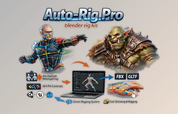Blender - Download Auto-Rig Pro Full v3.78.14 + AI v1.20 (Win, Mac, Lnx)