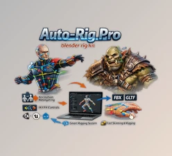 Blender - Download Auto-Rig Pro Full v3.78.14 + AI v1.20 (Win, Mac, Lnx)