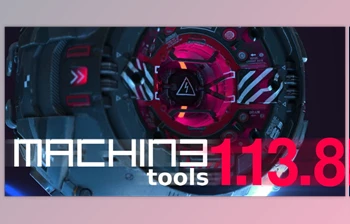 Blender - Download Machin3tools <span class='badge badge-warning'>DeusEx</span> v1.13.8