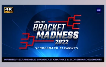 Download College Basketball Bracket Madness Scoreboard <span class='badge badge-warning'>Elements</span> (<span class='badge badge-warning'>Videohive</span> 36138590) - AE <span class='badge badge-warning'>Project</span>