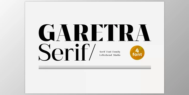 Download Garetra Serif Font Family Creativemarket 6926155