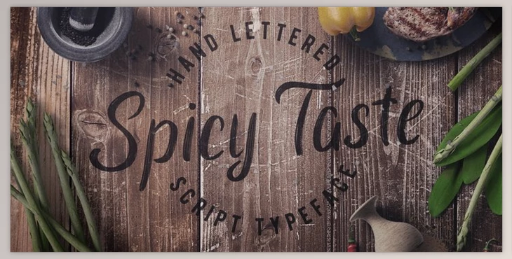 Download Spicy Taste Font