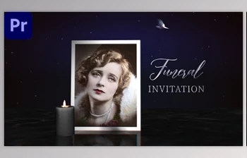 Download Funeral Invitation Premiere Pro (<span class='badge badge-warning'>Videohive</span> 36209318) - PR <span class='badge badge-warning'>Project</span>