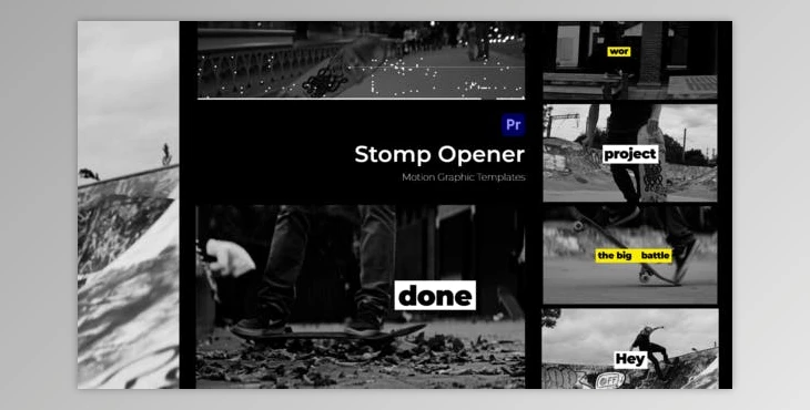 Download Stomp Opener – Premiere Pro (Videohive 36219191)