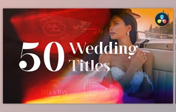 Download 50 Wedding <span class='badge badge-warning'>Titles</span> | For DaVinci Resolve – <span class='badge badge-warning'>Videohive</span> 34907973