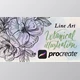 Download Botanical Illustration – Line Art in Procreate