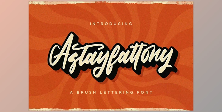 Download Astayfattony – Handwritten Font CreativeMarket 5914292
