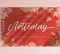Download Arttemay – Handwritten Font Creativemarket 5914296