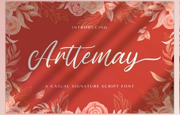 Download Arttemay – Handwritten Font <span class='badge badge-warning'>Creativemarket</span> 5914296