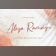 Download Aliya Ramsey – Handwritten Font Creativemarket 5914317
