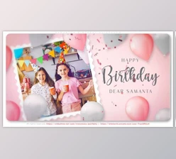 Download Samantha Birthday Slideshow (Videohive 36180836) - AE Project