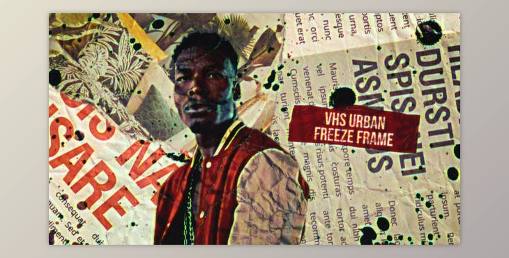 Download VHS Urban Freeze Frame (Videohive 35972327) - AE Project