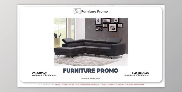 Download Original Furniture Promo (Videohive 36215969) - AE Project