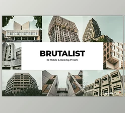 Download 20 Brutalist Lightroom Presets and LUTs