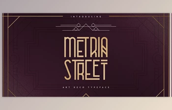 Download Metria Street <span class='badge badge-warning'>Font</span> - MyFonts