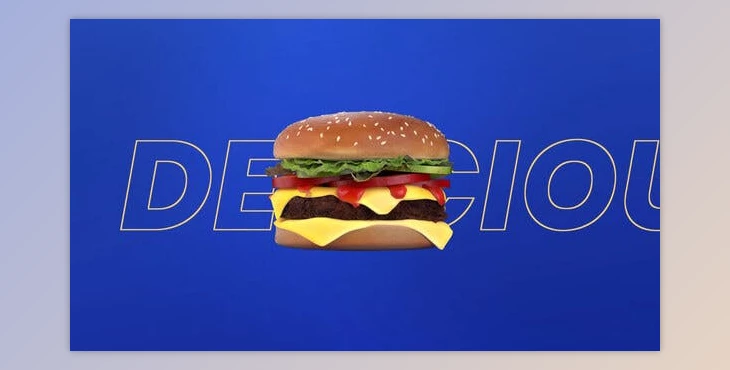 Download Tasty Burger 3D Intro (Videohive 36230889) - AE Project
