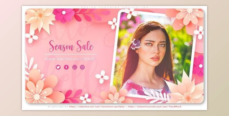 Download Spring Clothing Collection (Videohive 36272634) - AE Project