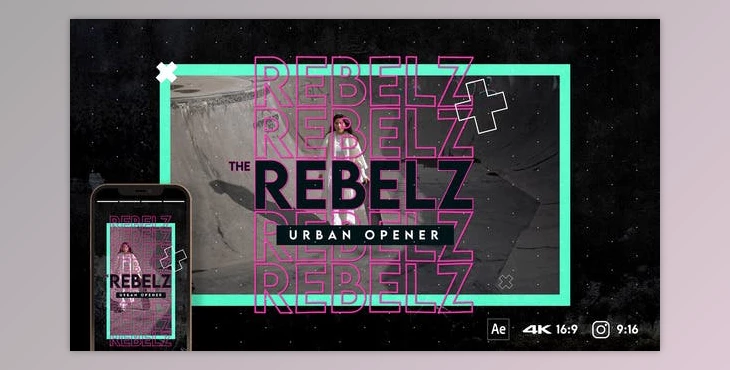 Download Rebelz Urban Opener (Videohive 36261037) - AE Project