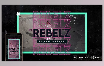 Download Rebelz <span class='badge badge-warning'>Urban</span> Opener (Videohive 36261037) - AE Project