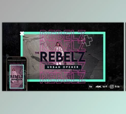 Download Rebelz Urban Opener (Videohive 36261037) - AE Project