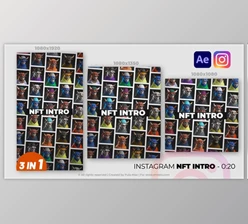 Download Instagram NFT Intro (Videohive 36203352) - AE Project