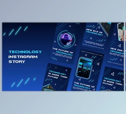 Download Technology Instagram Stories (Videohive 36266126) - AE Project
