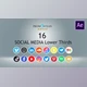 Download 16 Social Media | VideoHive 36223177